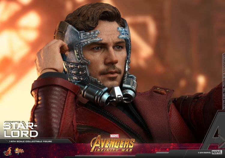 HOTTOYS 1/6 Avengers: Guardians of the Galaxy Star-Lord 3.0 Articulated Figure MMS539