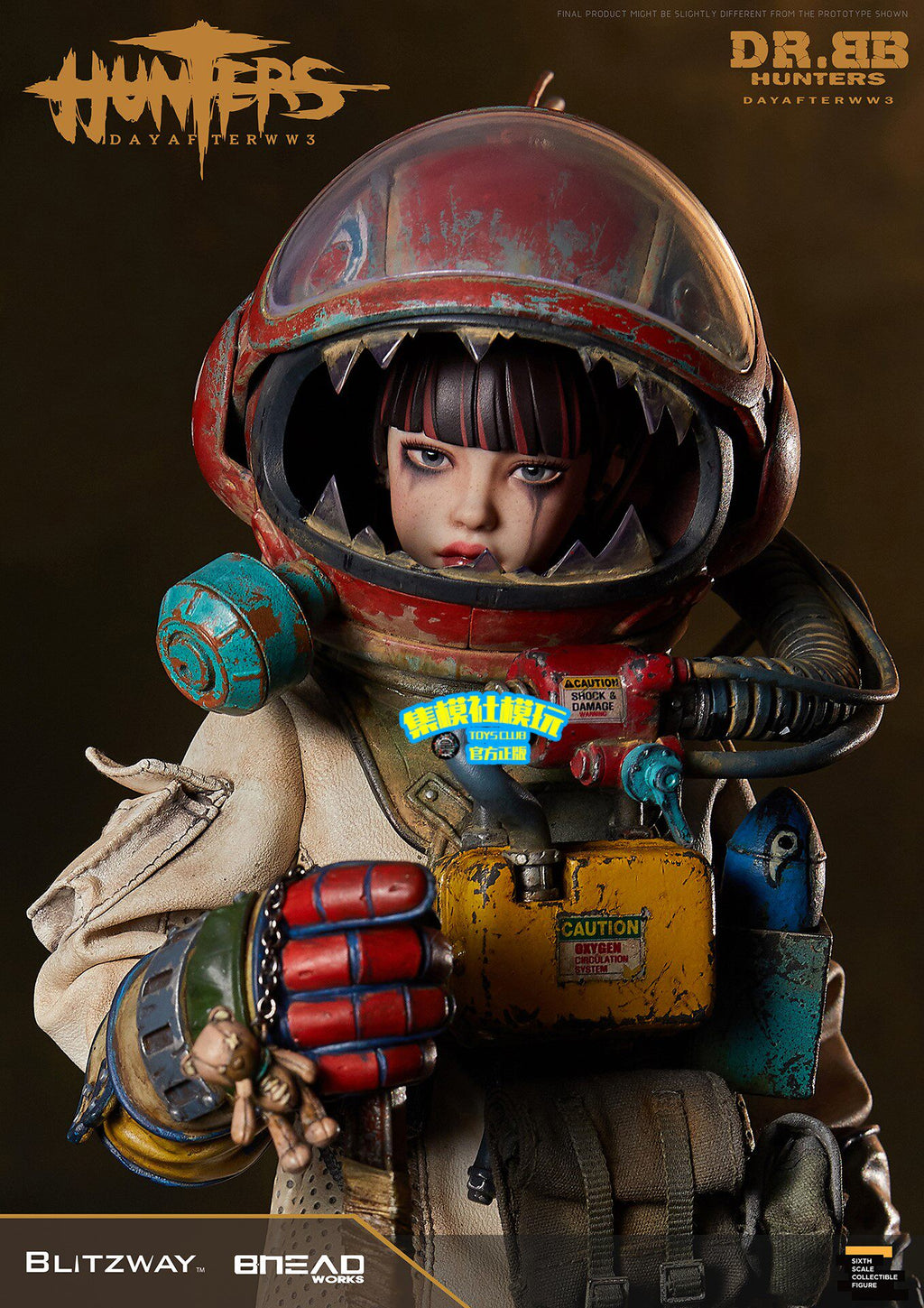 BLITZWAY 1/6 DR.BB World War III Protective Suit Girl Doll BW-UMS115