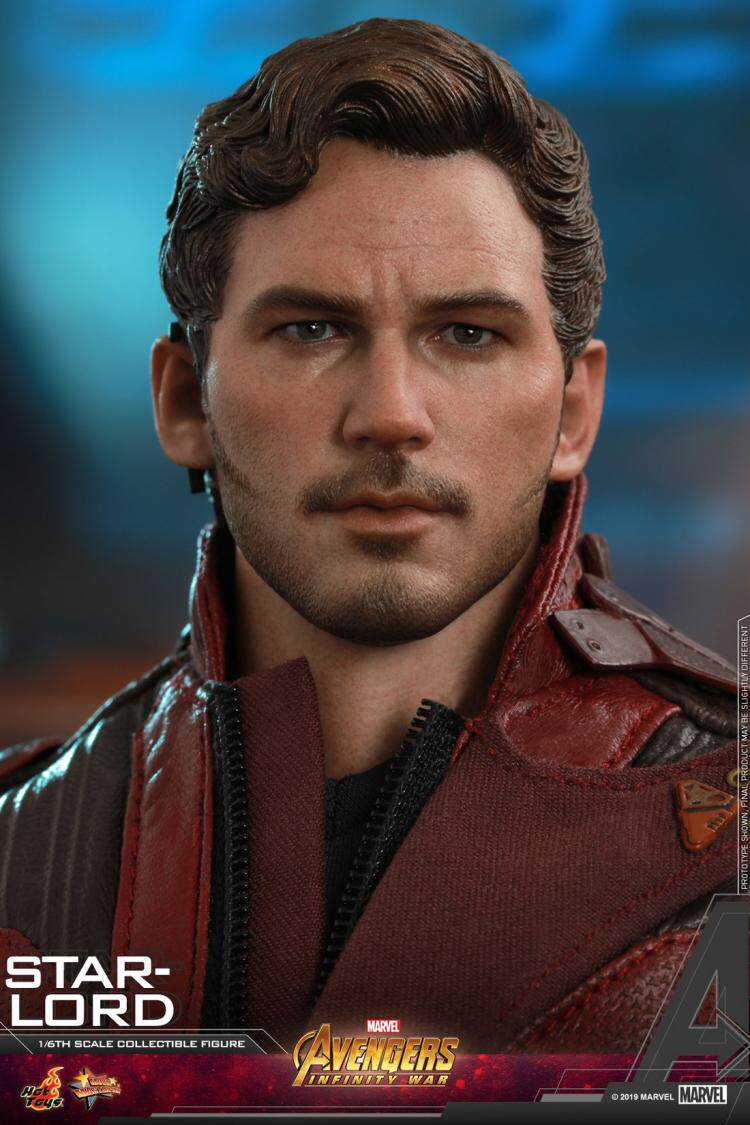 HOTTOYS 1/6 Avengers: Guardians of the Galaxy Star-Lord 3.0 Articulated Figure MMS539