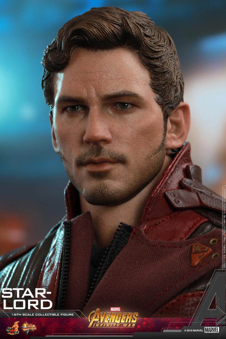 HOTTOYS 1/6 Avengers: Guardians of the Galaxy Star-Lord 3.0 Articulated Figure MMS539