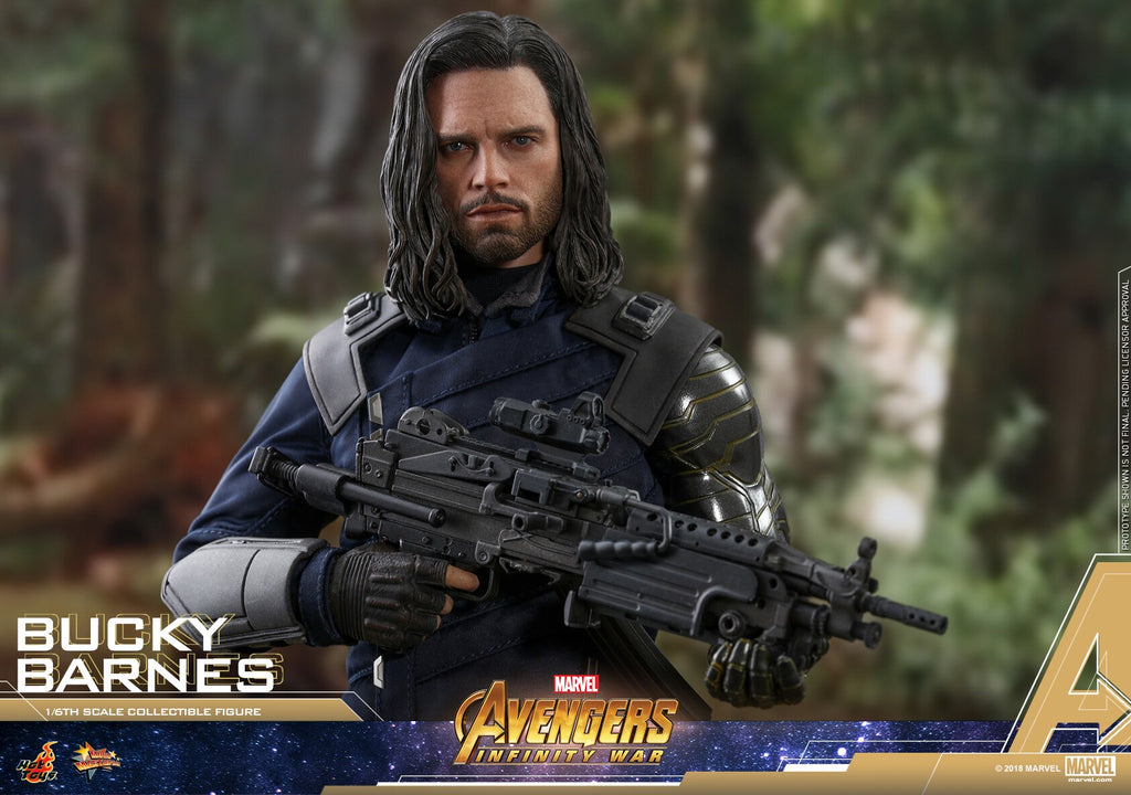 HOTTOYS HT 1/6 Avengers 3 Bucky/Winter Soldier 3.0 Figure MMS509