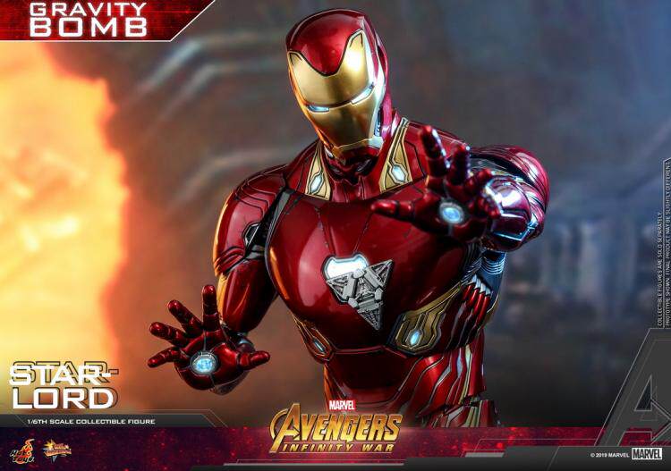 HOTTOYS 1/6 Avengers: Guardians of the Galaxy Star-Lord 3.0 Articulated Figure MMS539