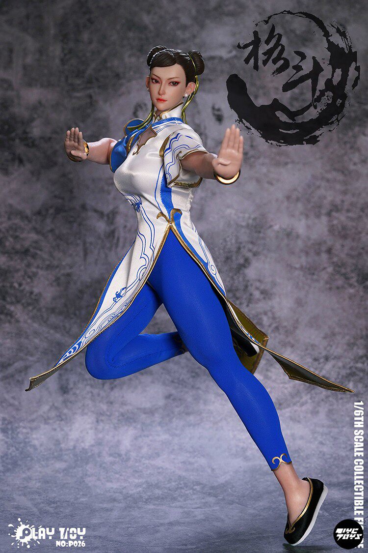 PLAY TOY "Fighting Goddess" Chun-Li (6th Edition) 1/6 Scale Action Figure (P026)