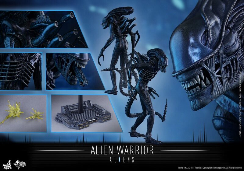 HT Hottoys 1/6 MMS354 Alien 2: Predator - Battle Alien 2.0