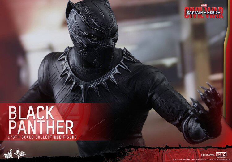 HT Hottoys Black Panther 1.0 Captain America: Civil War MMS363 black panther action figure