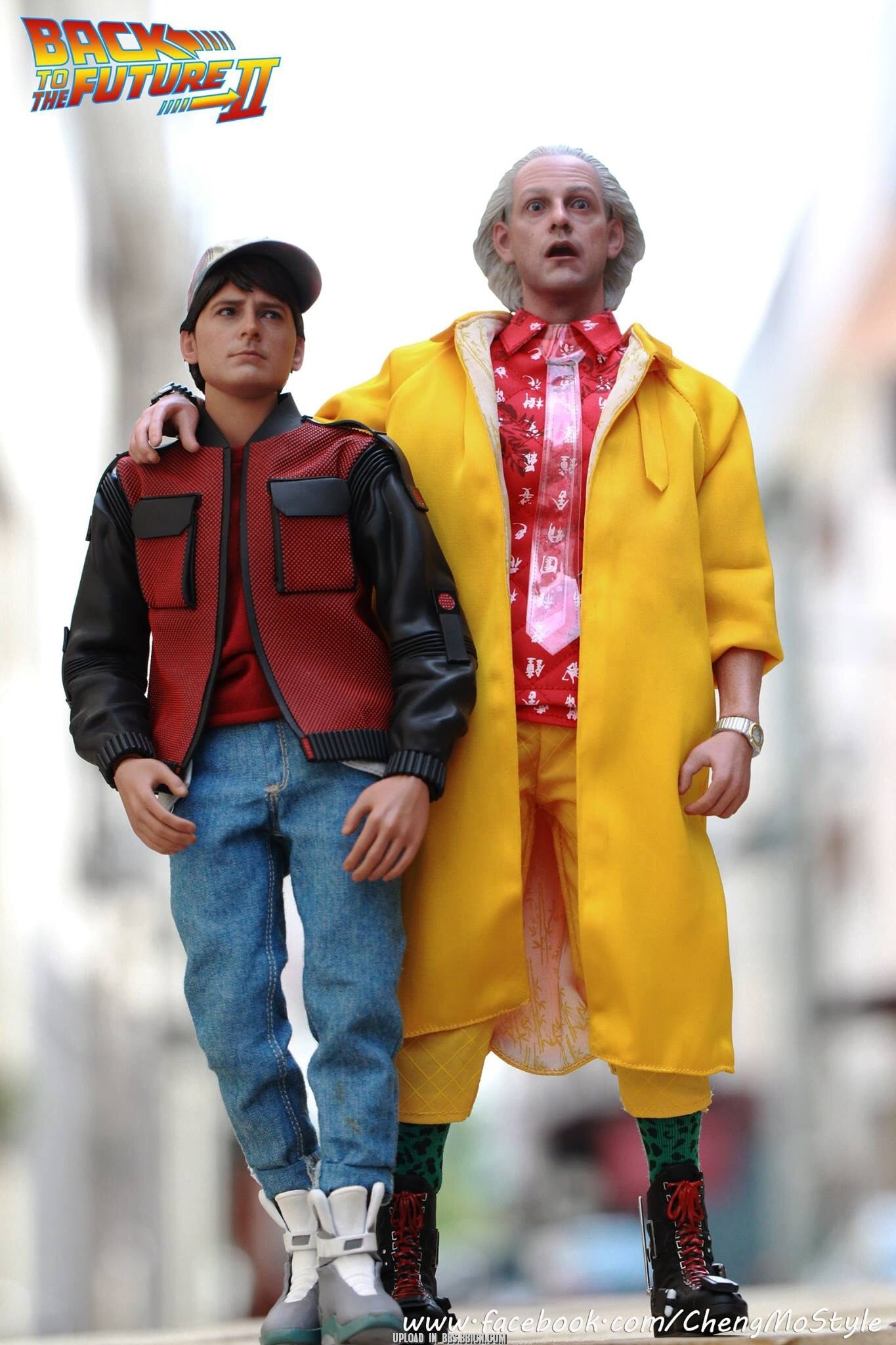 HOTTOYS 1/6 mms380 Back to the Future 2 Dr. Brown 1.0 Regular Edition c Action Figure