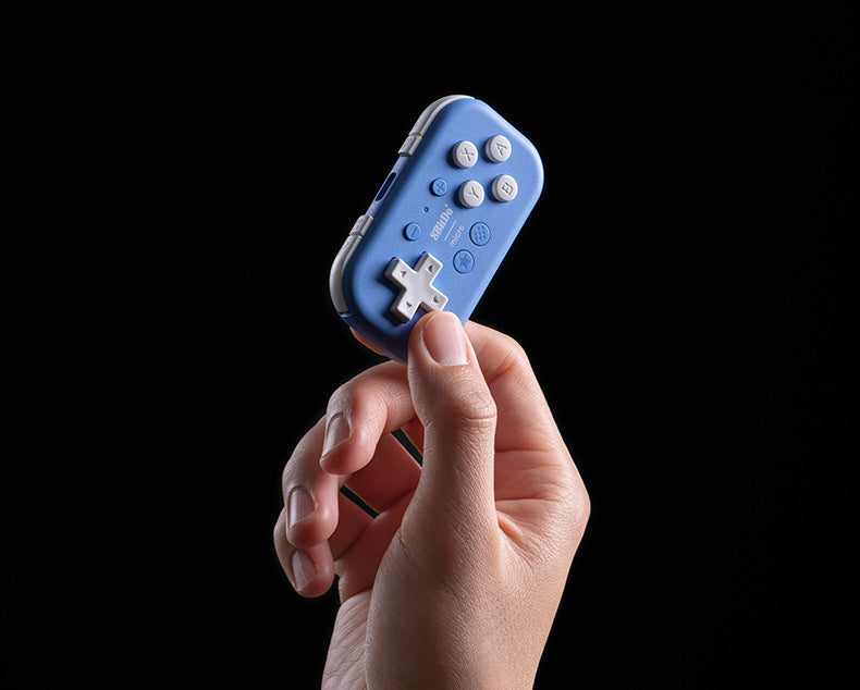 Micro Bluetooth Gamepad Pocket-sized Mini Controller for Switch, Android, and Raspberry Pi