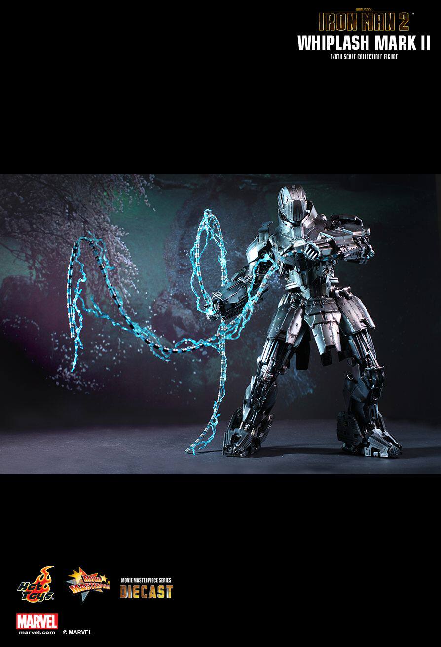 HOTTOYS HT 1/6 MMS237D06 Iron Man 2 Whip Lock 2.0 Death Whip Whip Alloy Die-cast Action Figure