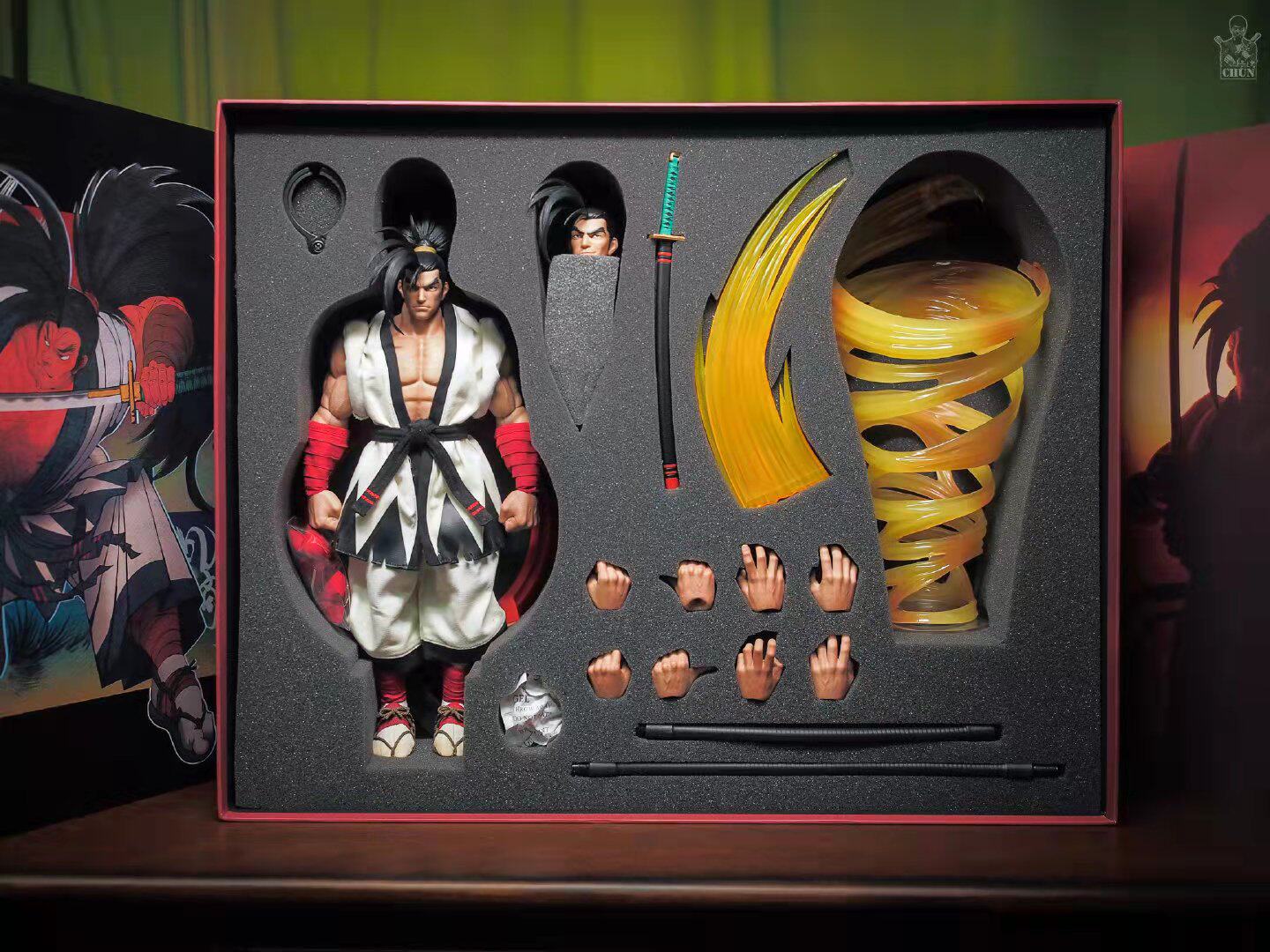 Officially Licensed SNK 1/6 Scale Samurai Shodown Haohmaru Hell Transformation Articulated Figure