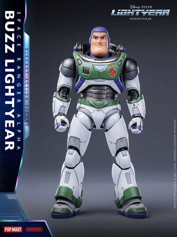 POPMARTGONG Resonance Lightyear Story Buzz Lightyear Alloy Articulated Figure