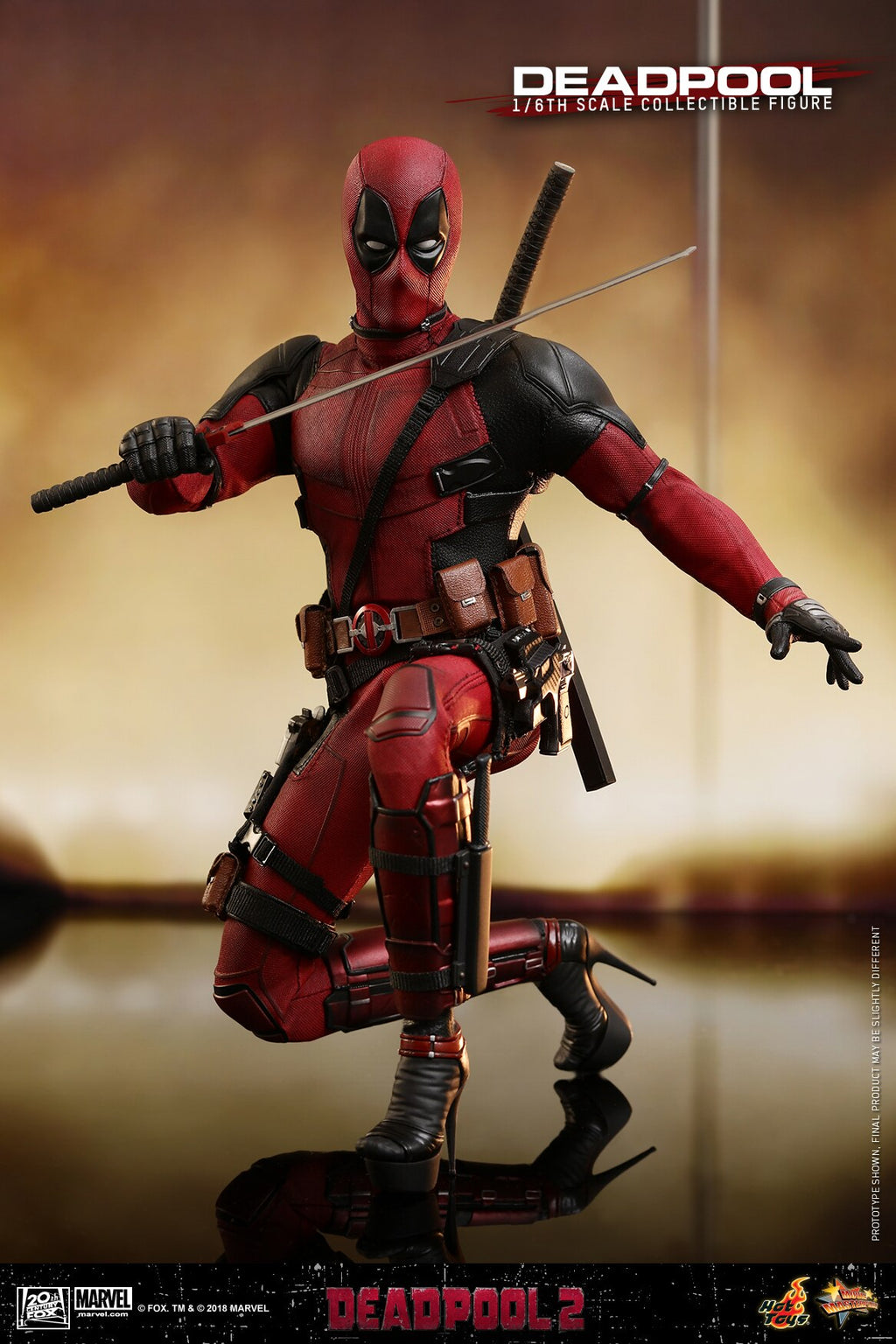 HOTTOYS HT 1/6 MMS490 Deadpool 2.0 Action Figure