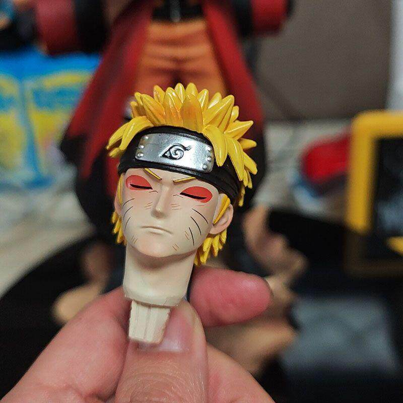 Naruto's new 31cm sage mode Naruto model figure double-headed carving luxury GK figure