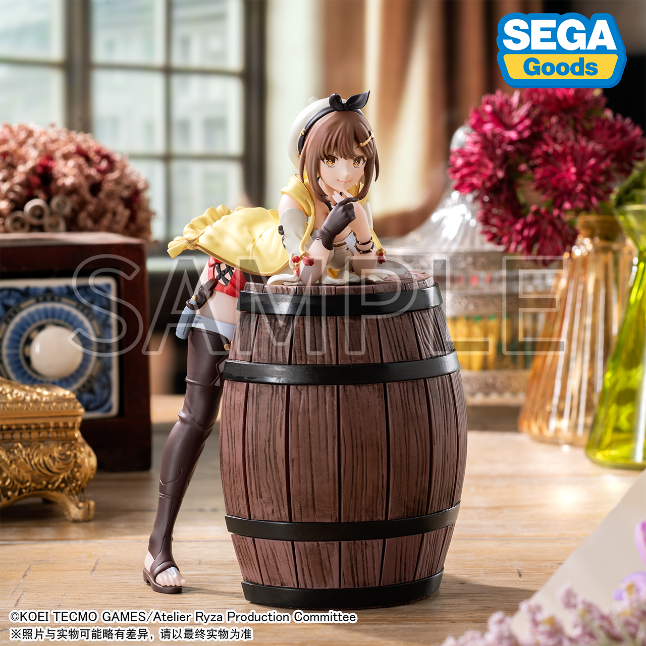 2pcs Sega Luminasta Atelier Ryza: Ryza and Lila figures