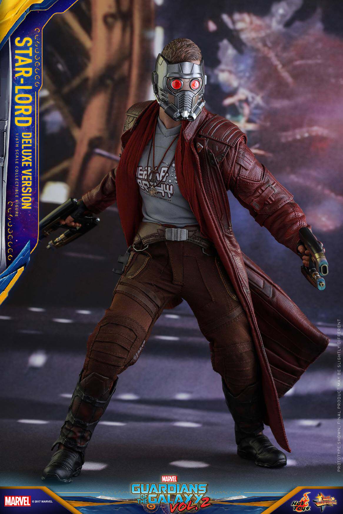 HT MMS421 1/6 Guardians of the Galaxy 2 Star-Lord 2.0 Deluxe Edition Action Figure