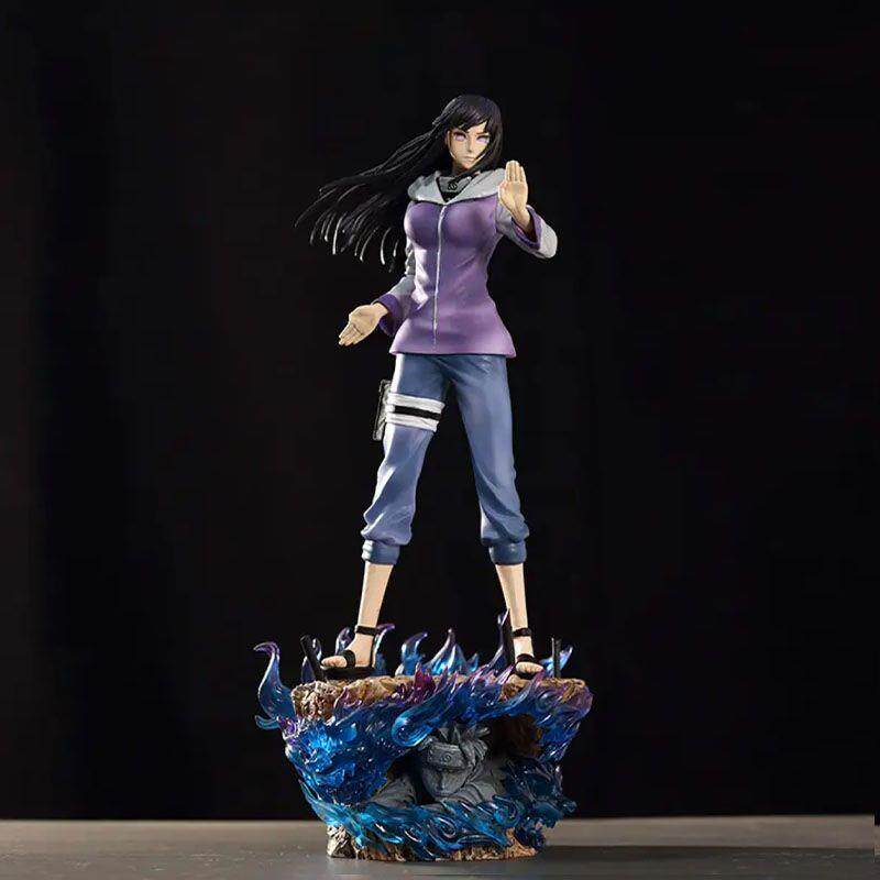 Naruto Hinata Hinata Figure 34cm Large Size Scene Stand Ninja Statue