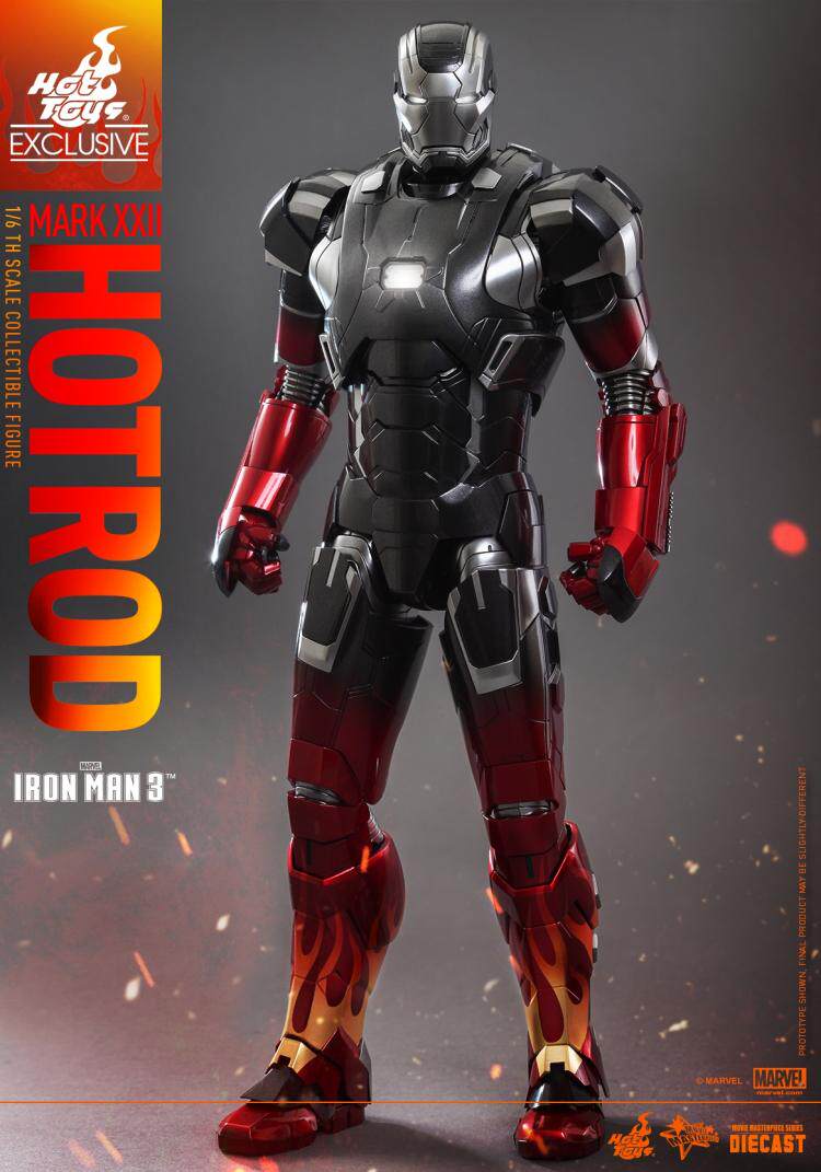 HT HotToys Alloy Limited 1/6 Iron Man MK22 Venue Hot Rod Hot Rod MMS272 action figures