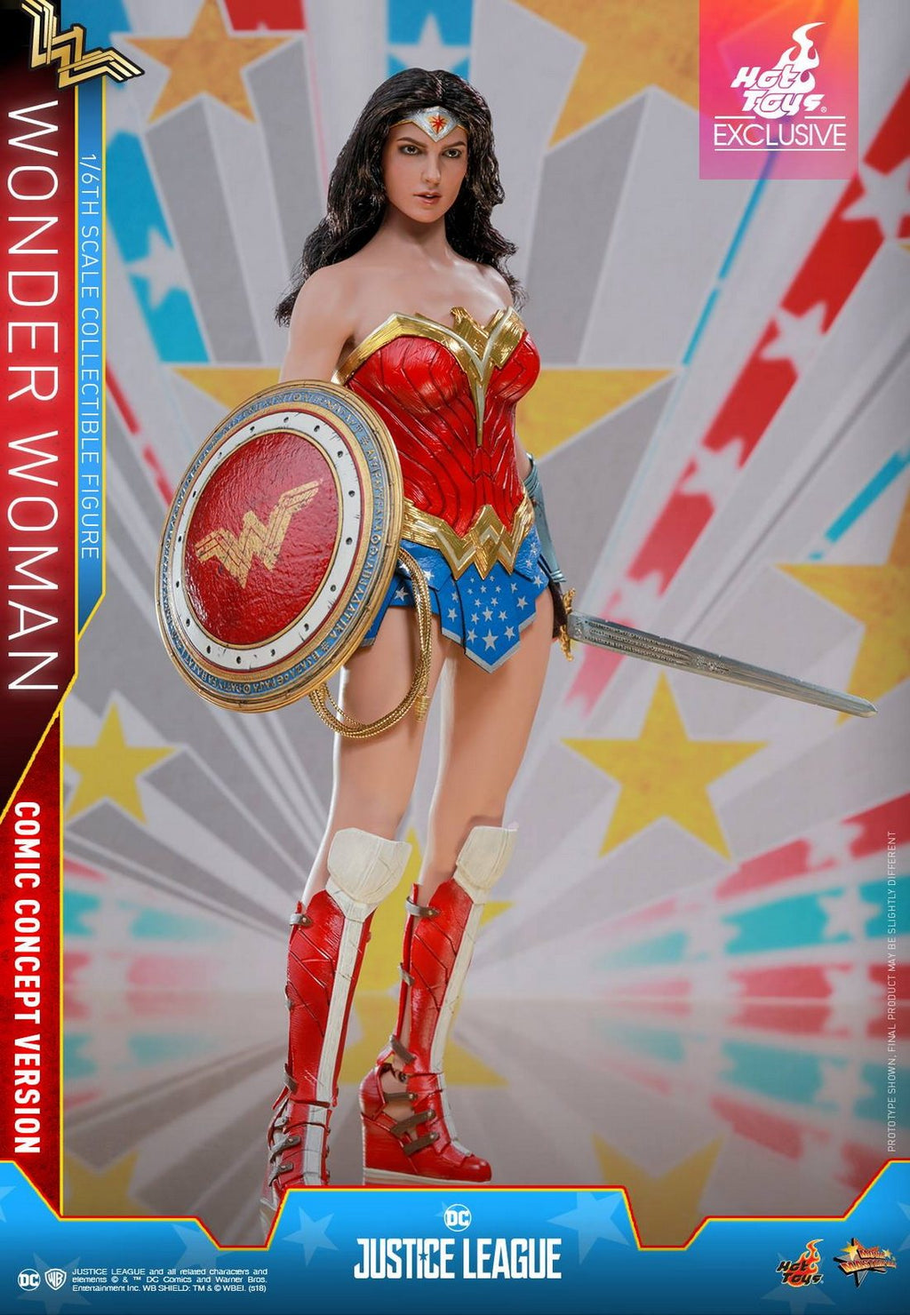 HT 1/6 MMS506 Wonder Woman Comic Concept Edition Action Figure