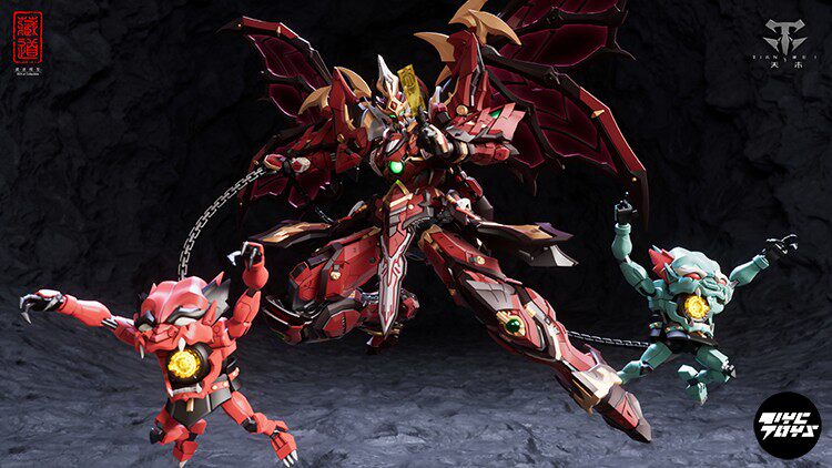 Cangdao Model: "Guofeng" (Traditional Chinese Style) "Yuhunshi" Series — "Zhu Kui" (Vol. 1) | Original Chinese Mecha Collectible Figure