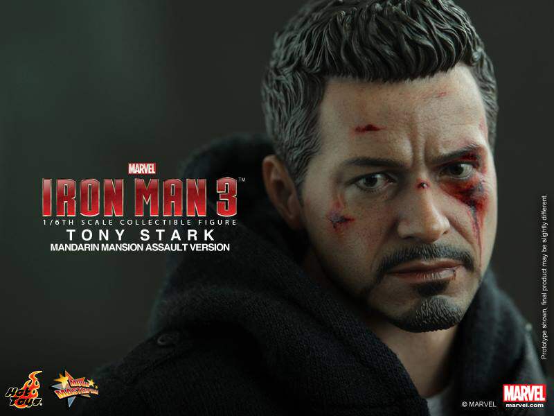 Hot Toys HT MMS207 Iron Man 3 1/6 Stealth Repairman Standard Version Tony