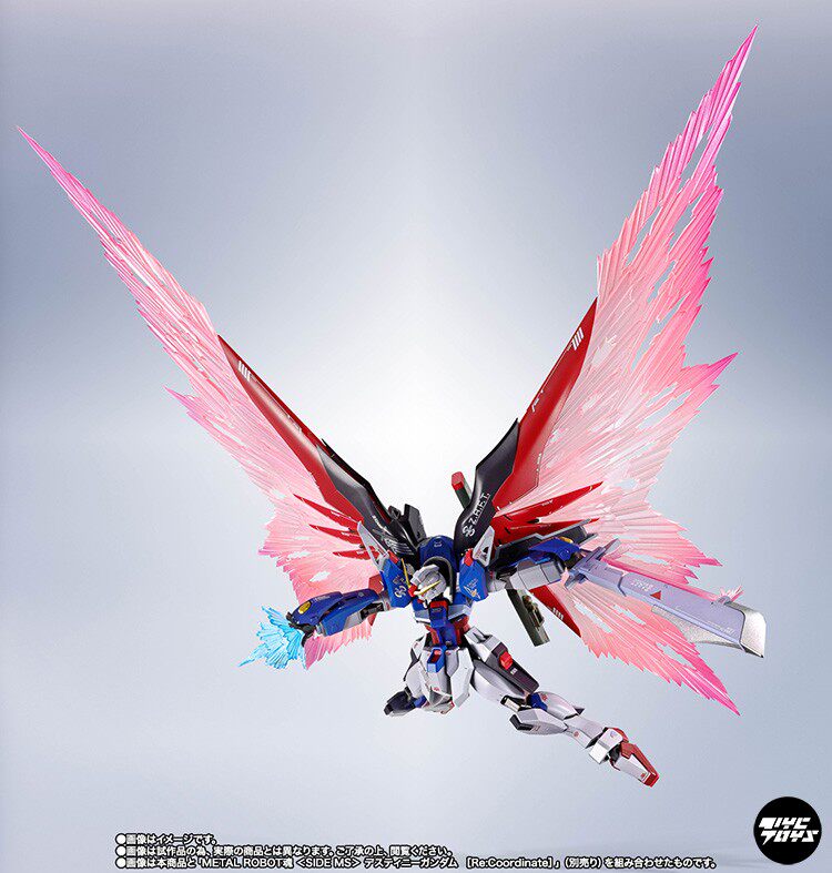Bandai Tamashii Nations Exclusive: METAL ROBOT SPIRITS — Destiny Gundam "Wings of Light"