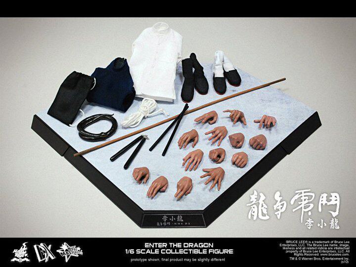 HT 1/6 DX04 Bruce Lee Enter the Dragon Deluxe Edition Dual Body  action figures