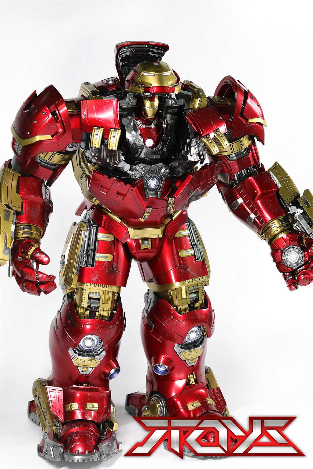 HT HOTTOYS Iron Man Hulkbuster 1.0 2.0 Armor MK44 1/6 Avengers 60cm high movable figure