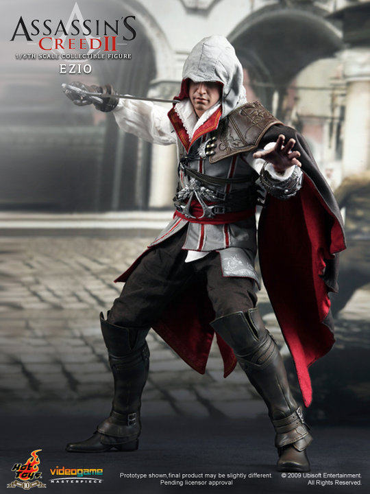 HT HOTTOYS Assassin's Creed Ezio 1/6 12-inch action figure