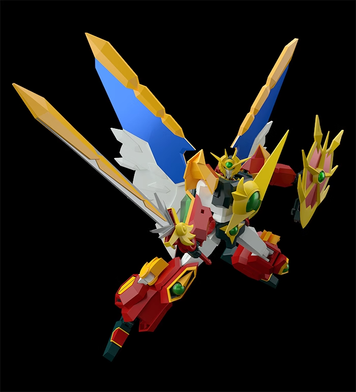 GSC MODEROID Blue Rayman Series: Complete Victory Great Emperor — Assembly Model Kit