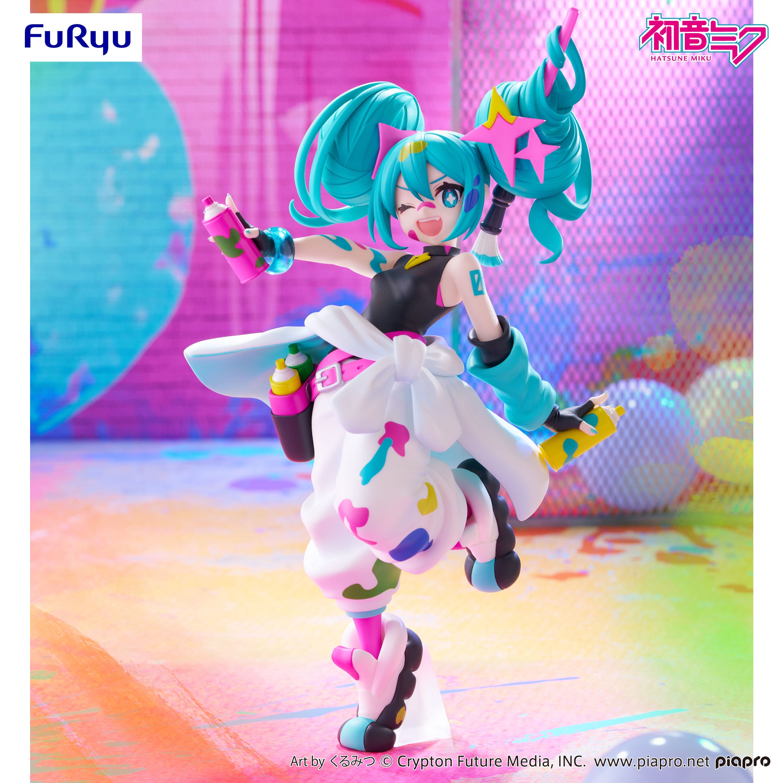 FuRyu Trio-Try-iTVOCALOID Hatsune Miku Graffiti Girl Prize Figure