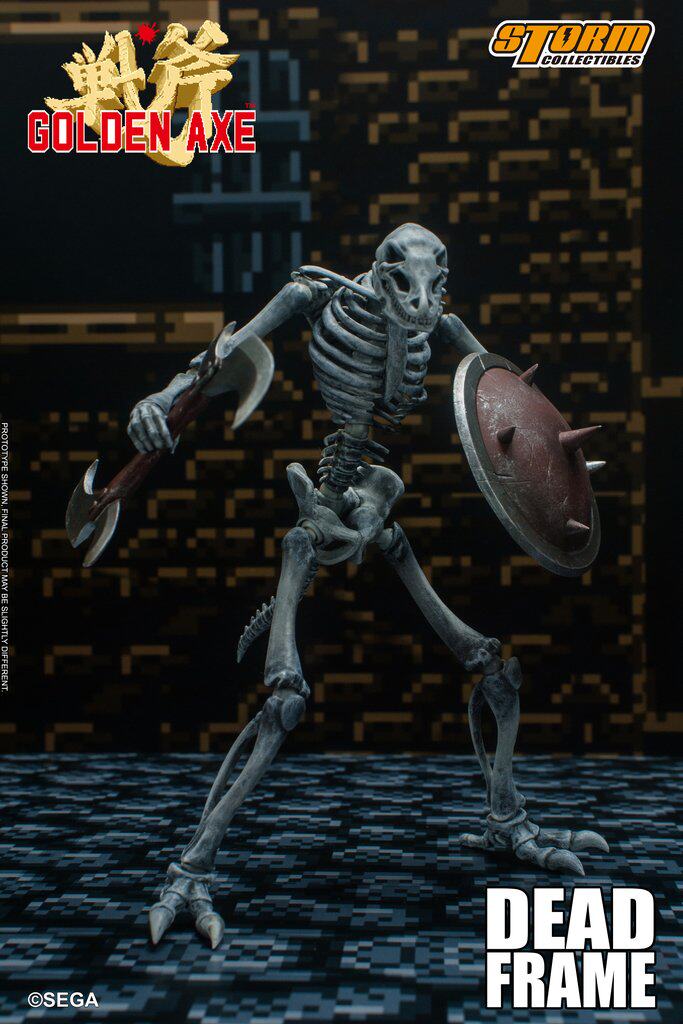 Storm Toys 1/12 Battle Axe Skeleton Soldier/Bone Soldier Double Action Figure