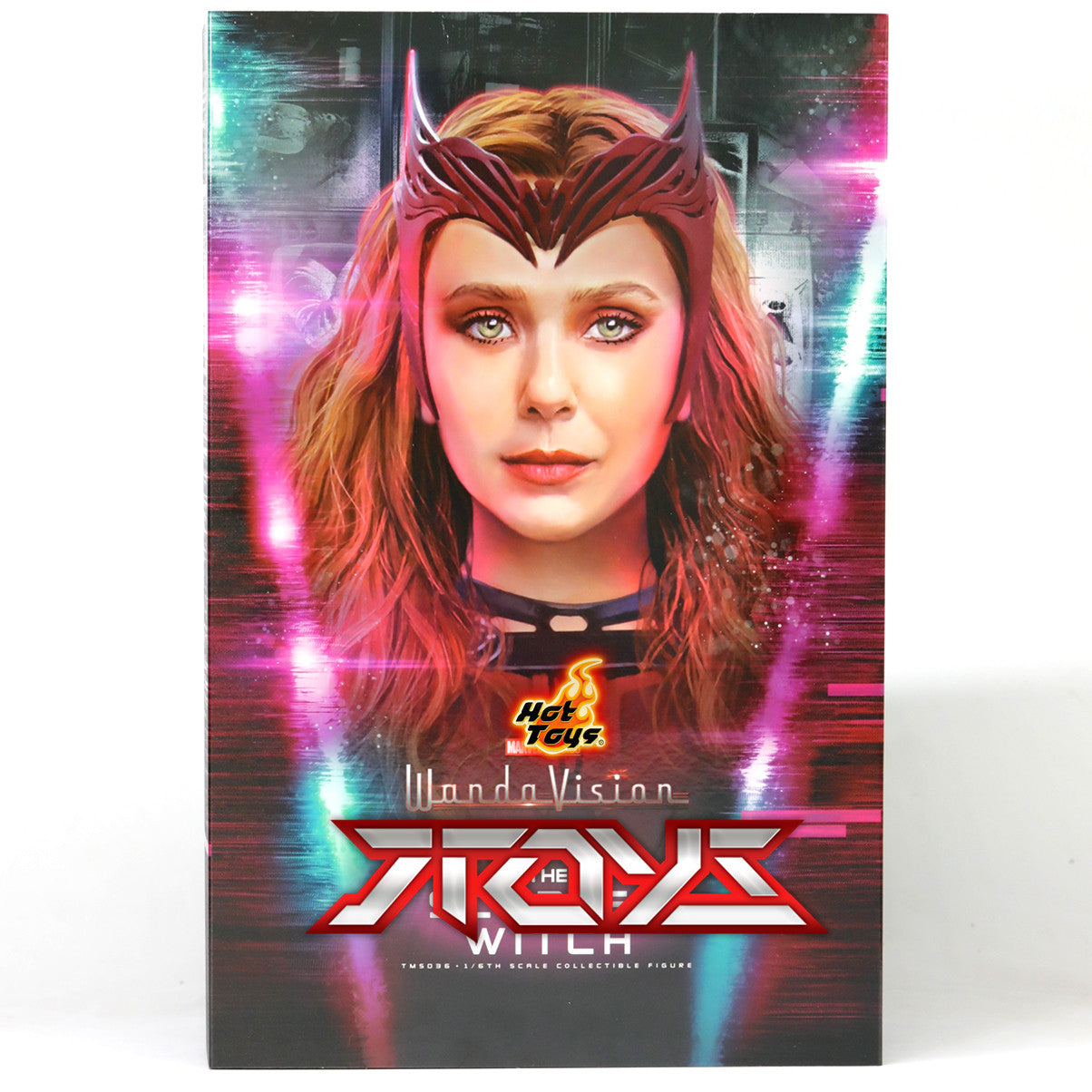 HT TMS036/037 Wanda and Vision Scarlet Witch 4.0 Vision 2.0 Action Figure