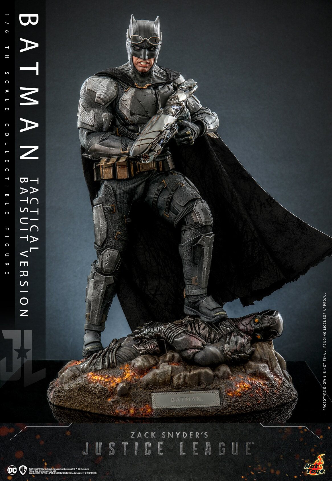 Pre-sales HOTTOYS HT 1/6 Justice League Batman Armored Figure TMS085