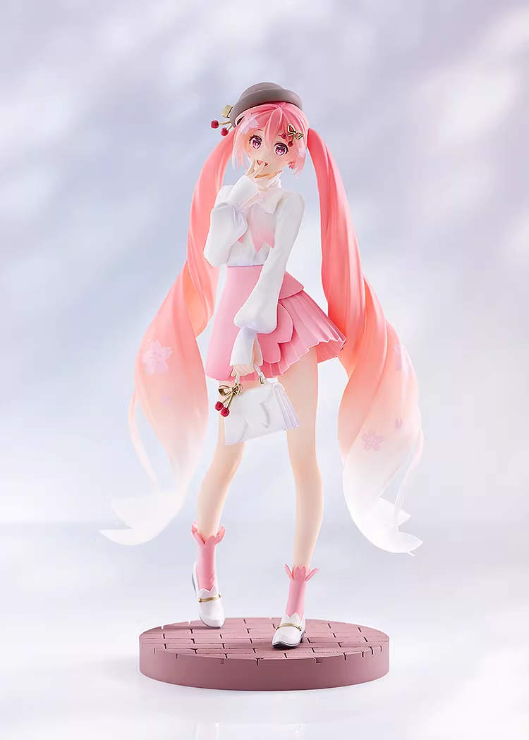 GSC POP UP PARADE Hatsune Miku: Sakura Miku (Flower Viewing Outfit) Figure — Standard Edition