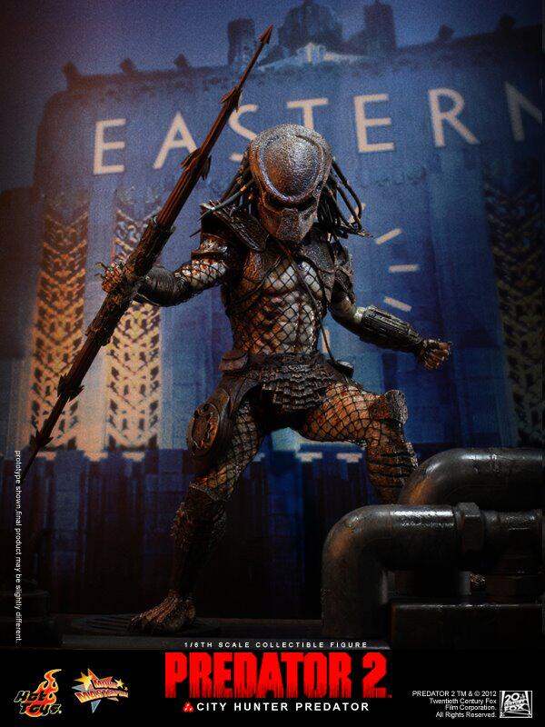 HotToys HT 1/6 Predator 2 Predator Hunter Flower Crab 2.0 Broken Arm MMS173 Action Figure