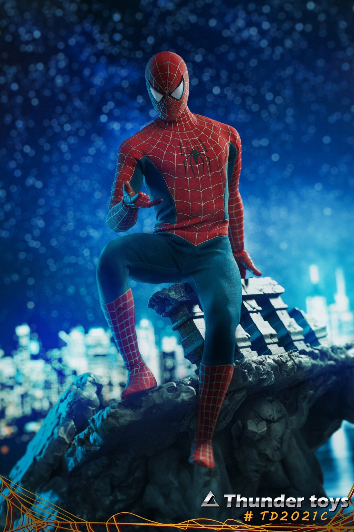 ThunderToys 1/6 Red Spider-Man 1.0 Maguire Tobey non-HT first generation movable figure