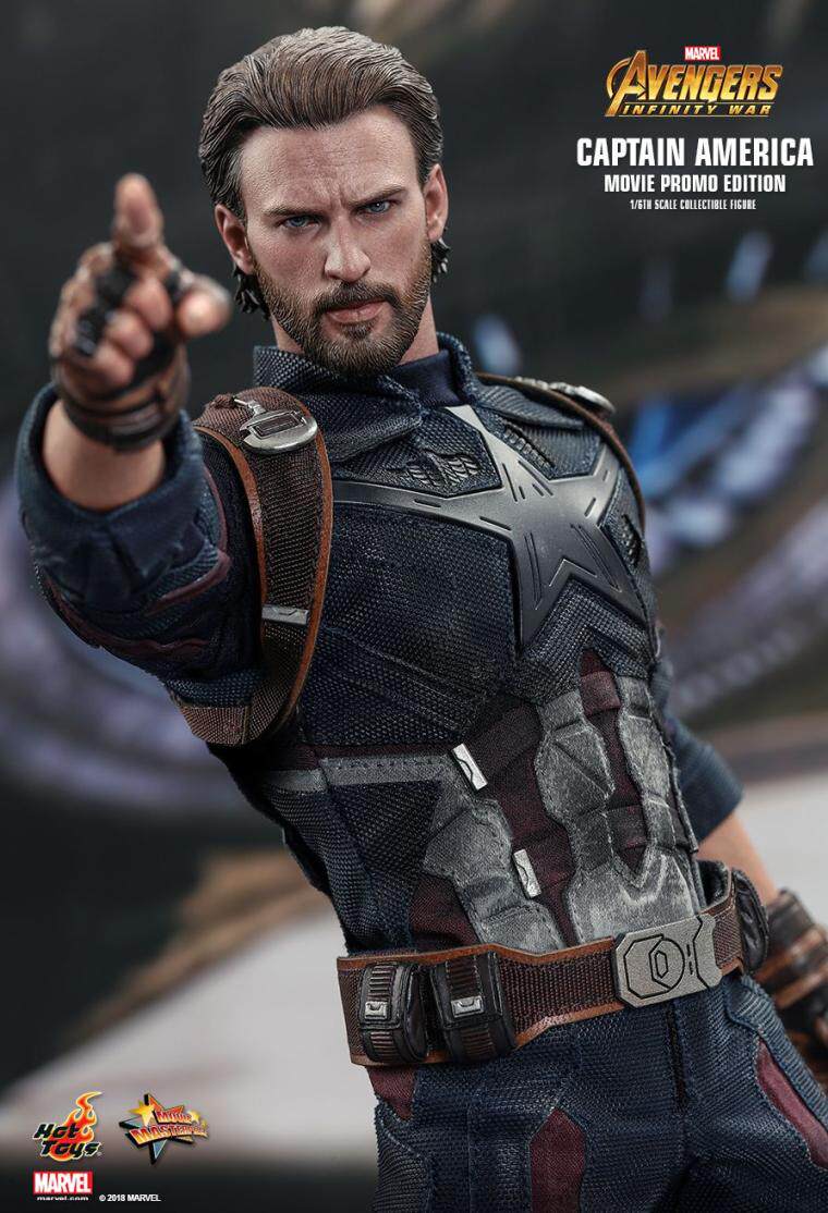 hotToys 1/6 MMS480 Avengers 3 Infinity War Captain America 6.0 America action figures