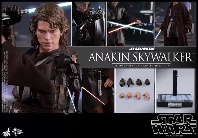 HotToys 1/6 MMS437 Star Wars Episode 3 Revenge of the Sith Skywalker Anakin Action Figure