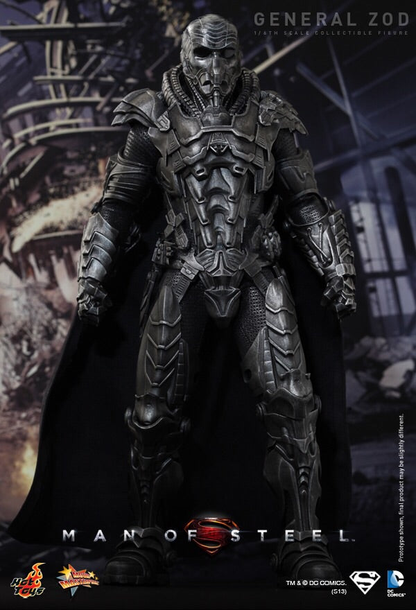 HOTTOYS HT MMS216 1/6 Superman Man of Steel General Zozord Villain Action Figure