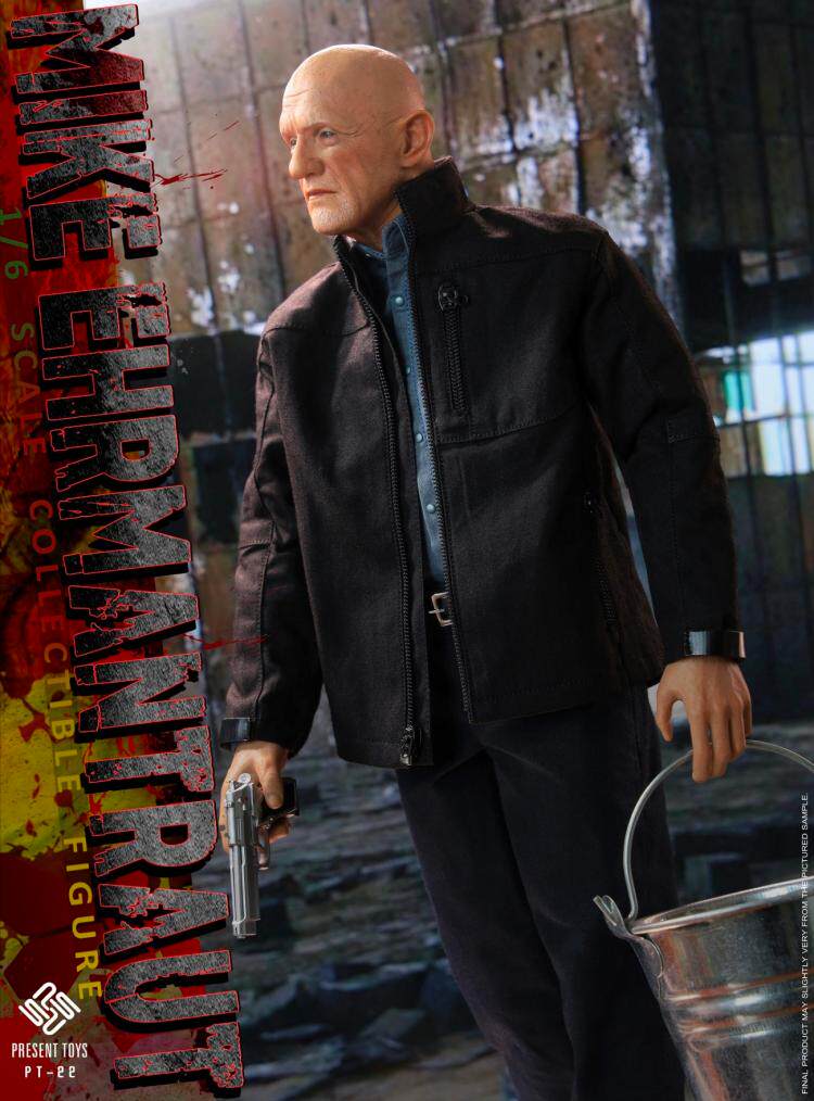 PRESENT TOYS 1/6 Breaking Bad Mike Action Figure PT-SP22