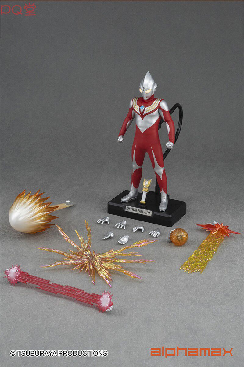 Alphamax AX-0261 AX-0269 Ultraman Tiga Power Type Figure
