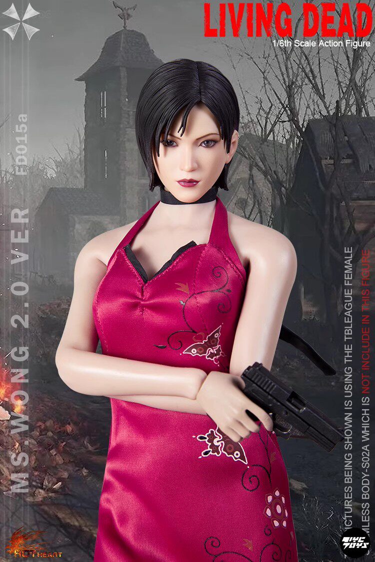 HOT HEART 1/6 Scale Zombie Slayer Female Spy: Ms. Wong 2.0