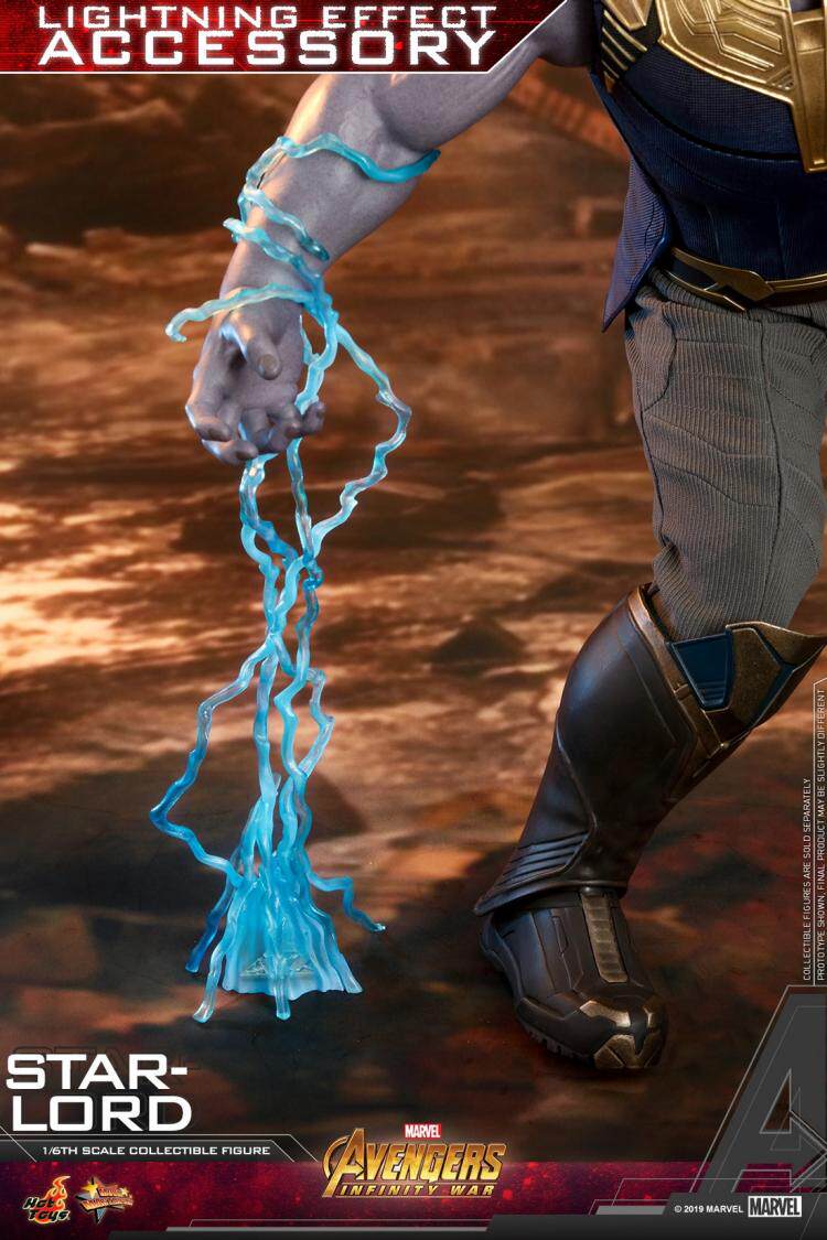 HOTTOYS 1/6 Avengers: Guardians of the Galaxy Star-Lord 3.0 Articulated Figure MMS539