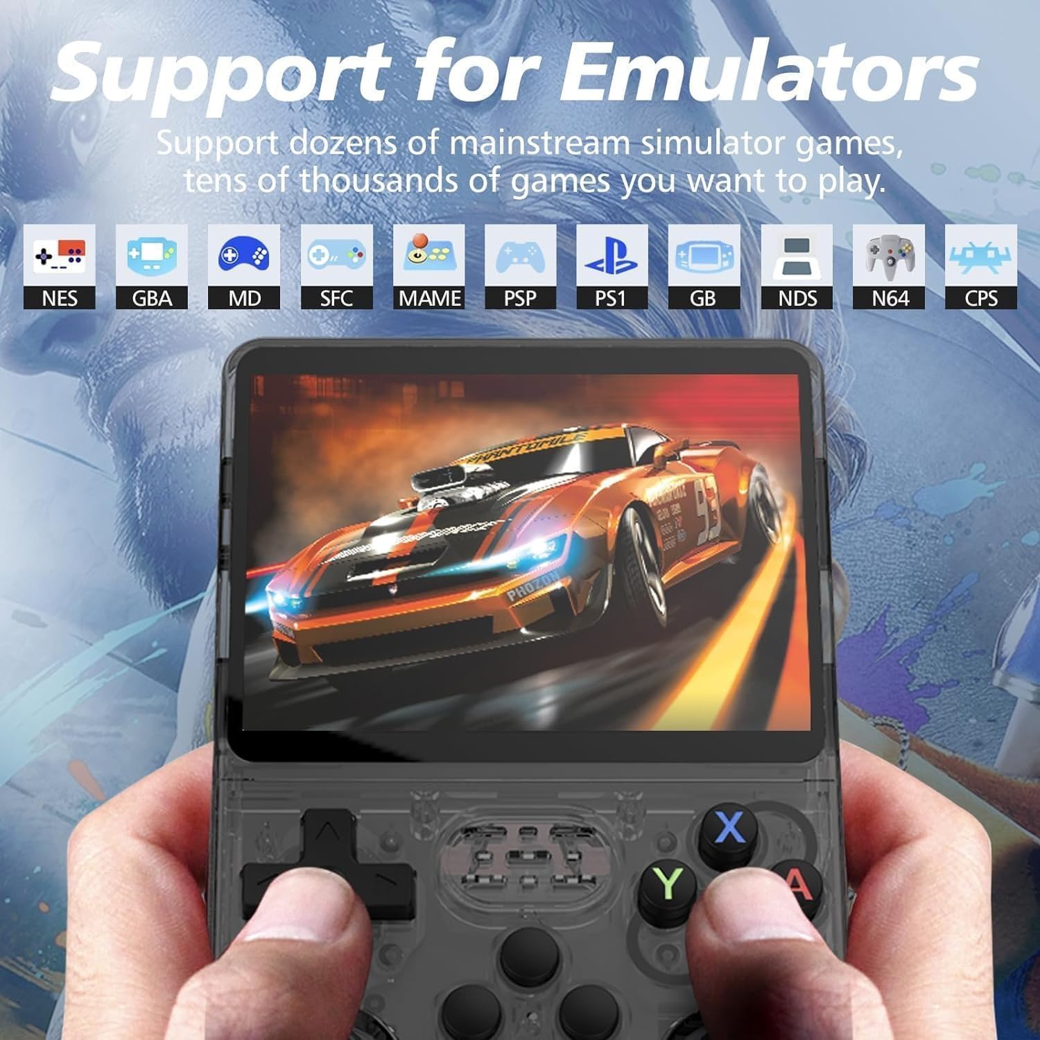 X6 Handheld Retro Games Console 10,000 Games 3.5" screen 32G