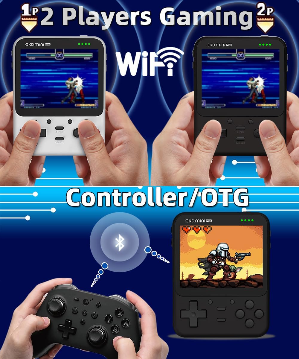 3.5-inch 16G+144G Retro Game Handheld Console with 10000 Games