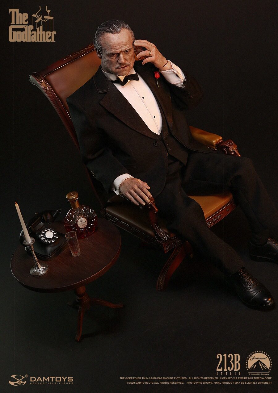 DAMTOYS 1/6 Vito Corleone, The Godfather, Formal Version Figure DMS032/033
