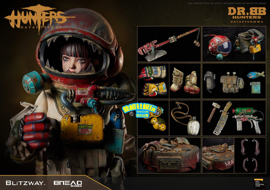 BLITZWAY 1/6 DR.BB World War III Protective Suit Girl Doll BW-UMS115