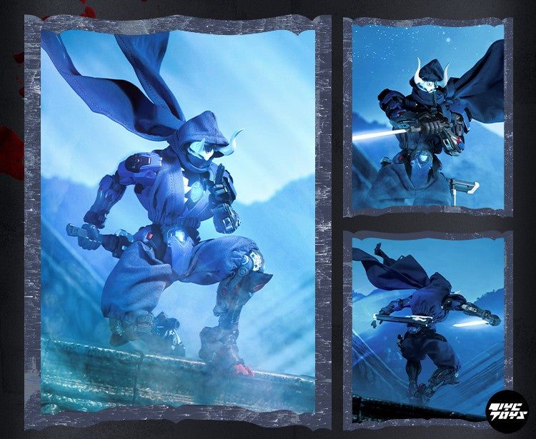 Zero Point Solitary Shadow" — Original Chinese-Designed Ninja Fabric clothes （not include figures)