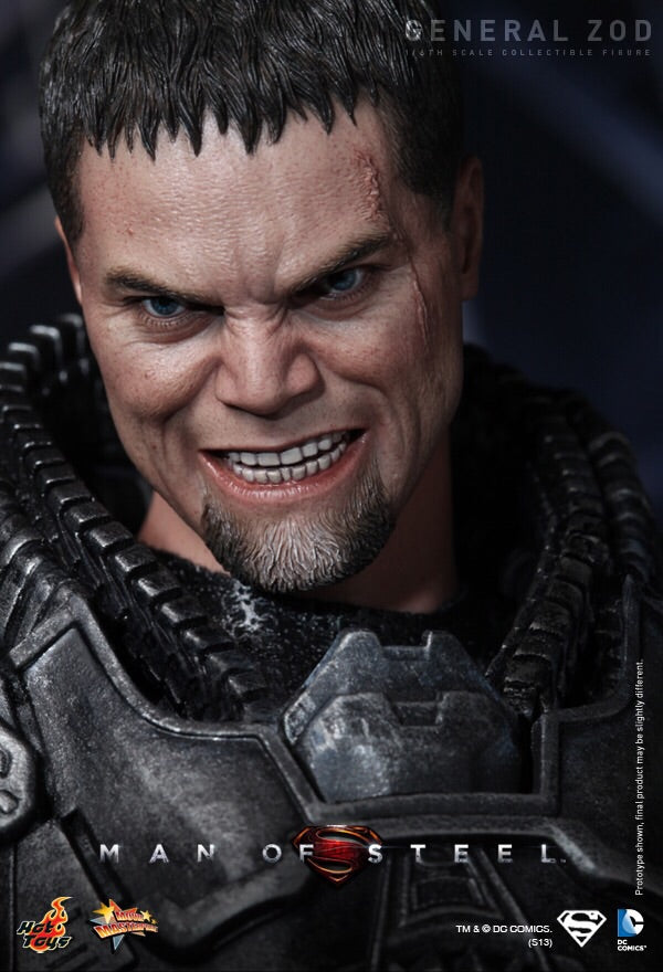 HOTTOYS HT MMS216 1/6 Superman Man of Steel General Zozord Villain Action Figure