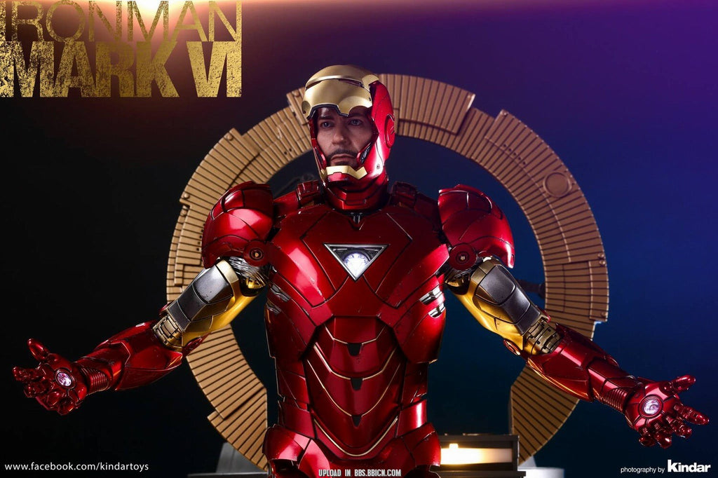 HotToys HT MMS378D17 1/6 alloy die-cast Iron Man MK6 Donny Tony action figure