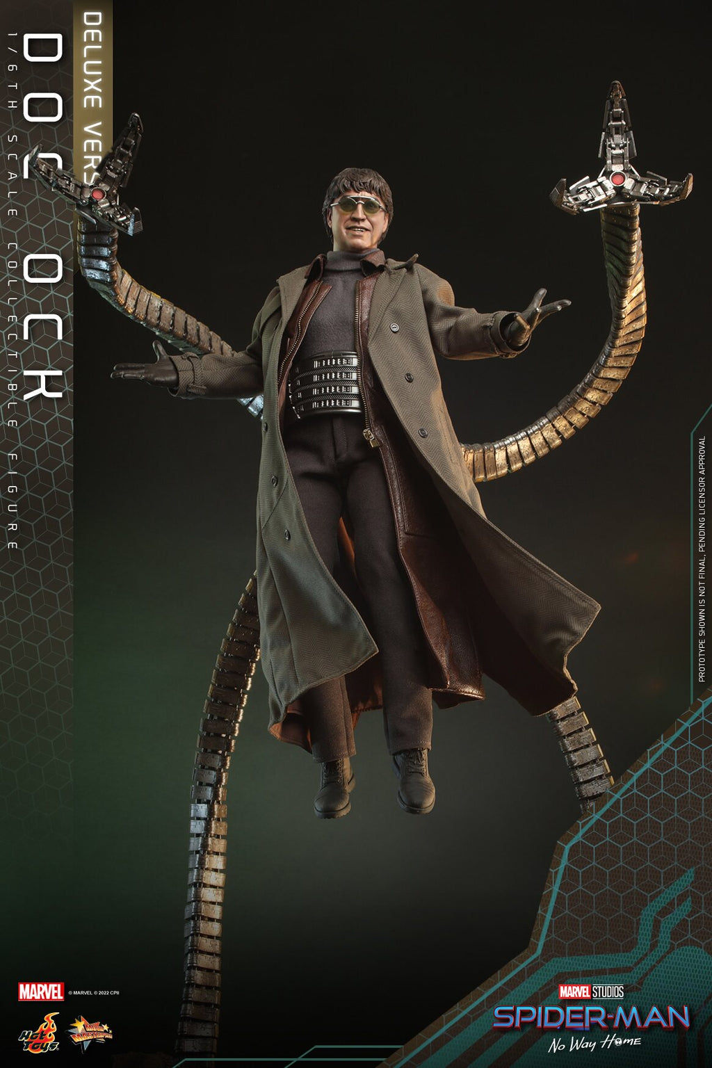 HOTTOYS 1/6 Spider-Man: No Return - Doctor Octopus Action Figure MMS633 Deluxe Edition